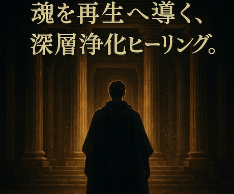 魂の穢れを祓い、本来の光を甦らせます 曇りを拭い、魂の中心に眠る真の輝きを呼び覚ます浄化ヒーリング イメージ2