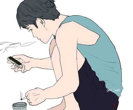 お写真をそのままイラストへ変身させて頂きます 何気ない日常の一コマをイラストへ！ イメージ1