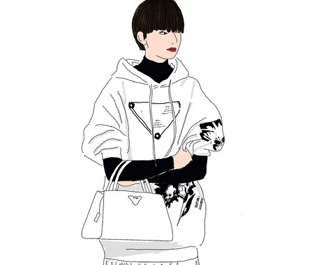 シンプルおしゃれなイラスト描きます イメージ1