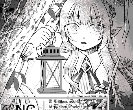 緻密なペン画イラスト描きます 植物や雑貨、民族衣装などが得意です！ イメージ2