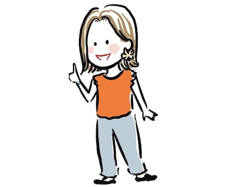 ポップでかわいい似顔絵お描きします あなただけのオリジナル似顔絵なので誰とも被りません イメージ1