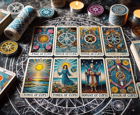 30分即答！霊視タロットで本音をズバリ読み解きます タロットが得意な現役占い師です（初回限定価格） イメージ1