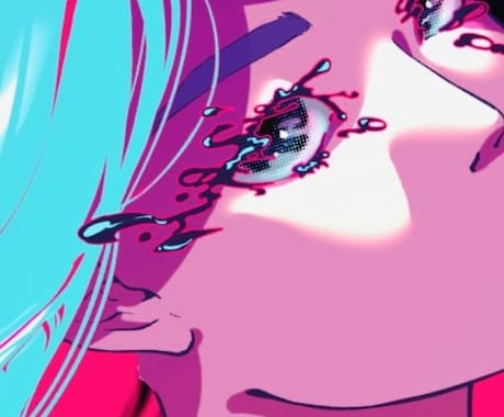 瞳が印象的なイラスト描きます キラキラ、ギラギラ、ツヤツヤ、しっとり。是非アイコンに。 イメージ1