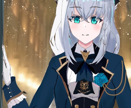 女の子のイラスト描きます 女の子限定で描きます可愛く描くのでぜひ イメージ1