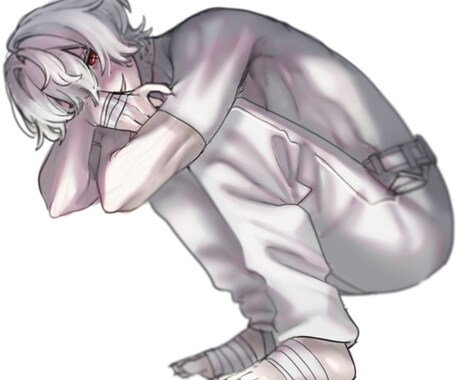 雰囲気のある全身イラストを描きます 安めで1週間以内の早め納品致します！ イメージ2