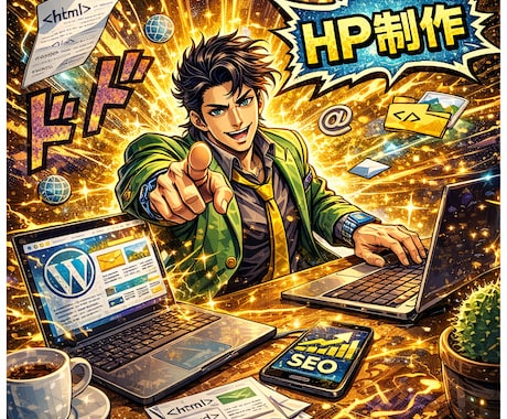 成果重視｜集客できるホームページ作ります 構成設計から導線設計まで成果重視で作ります イメージ1
