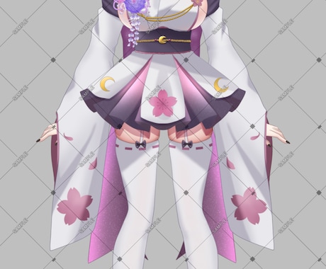 VTuber用イラスト描きます VTuber用のパーツ分けイラストを描きます！ イメージ2