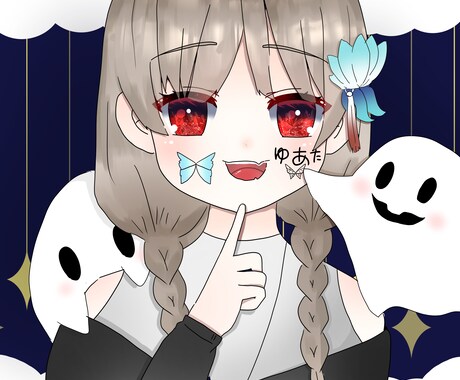 イラストおかきします アイコンイラストかかせてください！ イメージ2