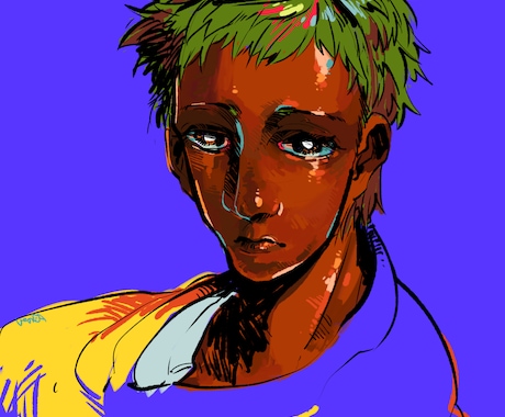 イラスト描きます 時代や流行に囚われないアングラテイストのイラストです イメージ1