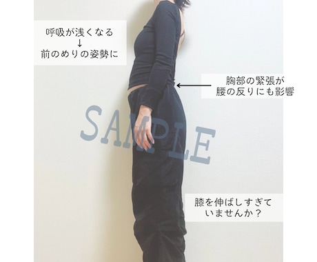 あなたの姿勢のクセ・悩みに合わせたケアを伝授します 姿勢チェックとお悩みから、あなた専用のセルフケアをご提案 イメージ2