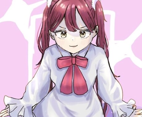 snsのアイコン描きます 可愛い女の子のイラスト描きます！ イメージ1