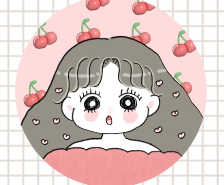 目立つ★ミニキャラ★アイコンイラスト描きます あなただけの特別なゆるかわイラストをお描きします♬ イメージ2
