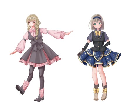 オリジナルキャラクター立ち絵制作いたします 世界にひとりだけのキャラクター イメージ2