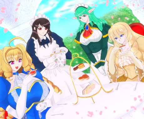 あなたのオリジナルキャラをイラストにします イメージ1