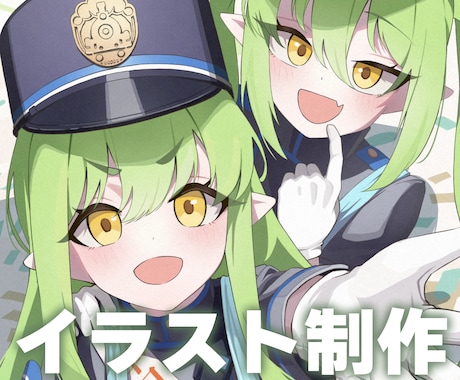 透明感のあるアニメ塗りのイラストをお描きします アイコン・ヘッダー・サムネイル、様々な用途にお使いください イメージ1