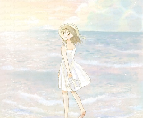 温かみのある優しいイラストをお描きします 動画、配信、MV、本の挿絵などにおすすめです イメージ2