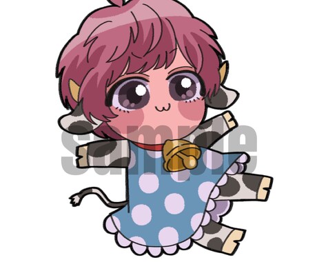 SNSなどで使える可愛いアイコンイラスト描きます お気に入りのキャラクターも可愛くデフォルメします♪ イメージ2
