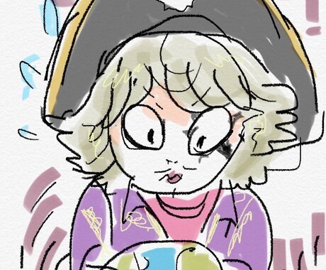 あなたの好きなもののイラスト描きます SNSのアイコンにしたり、ケータイの待受けにしたりできます！ イメージ2
