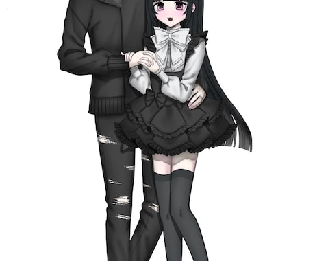 高クオリティ!!耽美!!立ち絵描きます 癖の無い絵柄で万人受け!!ゲーム立ち絵におすすめ◎ イメージ2