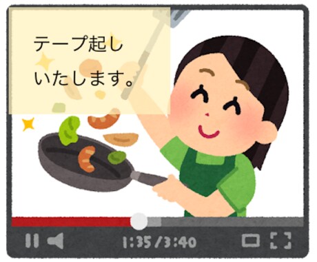 セミナー・YouTube動画などの文字起こしします インタビュー、講演、会議等の音声・動画データを文章化します！ イメージ1