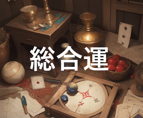 今のあなたの総合運を占います ３人の占い師から一人を選び占います イメージ1