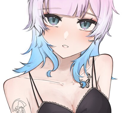SNS用のアイコン描かせて頂きます ふわっとしたかわいい色合いが好きな方へ イメージ2