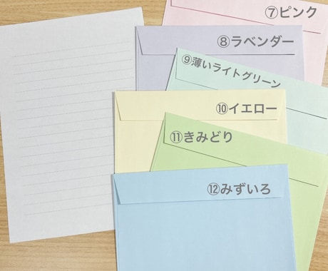ファンレター、代筆します メンカラ対応OK！ちょうど良い、自然な文字でお手紙書きます イメージ1