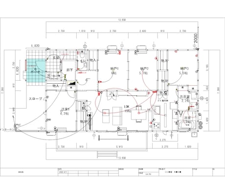 VectorやJWで住宅図面の作成、修正をします 建設業の経験から、わかりやすい図面作成を心がけています♪ イメージ2