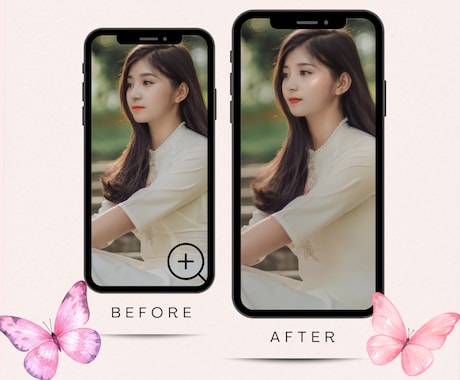 究極の美意識とバランス感覚で理想の写真に仕上げます もっと自分を輝かせるなら、SNS専門レタッチのAmoa＊ イメージ2