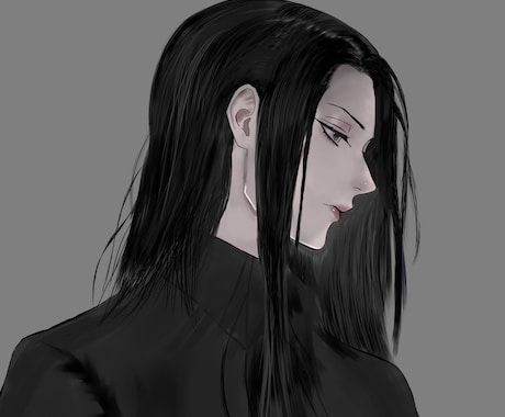 アニメ風のアイコン描きます 美形・中性的な創作キャラが得意です イメージ2