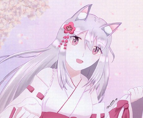 VTuber・オリキャラのかわいいイラスト描きます ネットの活動に使える映えイラストをご提供します♪ イメージ2