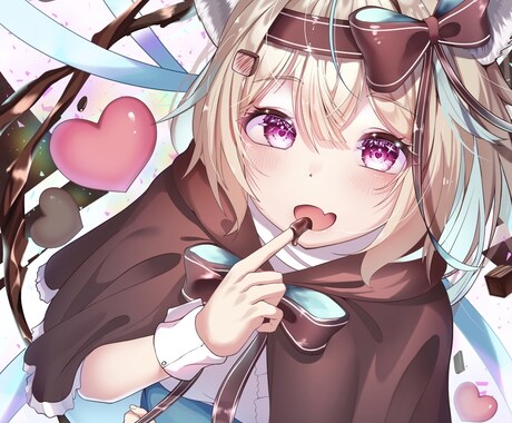 一枚絵やサムネイル等をお描きします お客様のご依頼に心を込めてお描きさせていただきます！ イメージ1