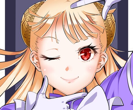 SNS等のアイコンイラスト（基本顔アップ）描きます アニメ塗りのパキっとした丁寧なイラストをお届けします イメージ2