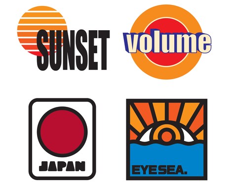 レトロで個性的なロゴマークを制作します 海沿いやアメリカンなお店、古着屋さんなどにいかがでしょうか。 イメージ1