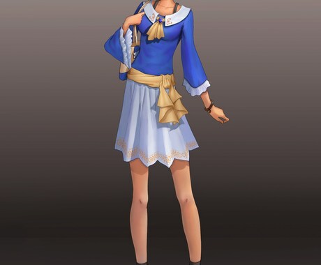 キャラクターデザイン承ります リアル・ファンタジー　ご希望に合わせたキャラクターの制作 イメージ2