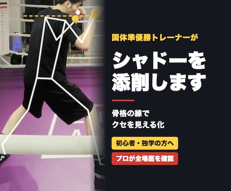 国体準優勝者が初心者のボクシング動画を添削します イメージ1