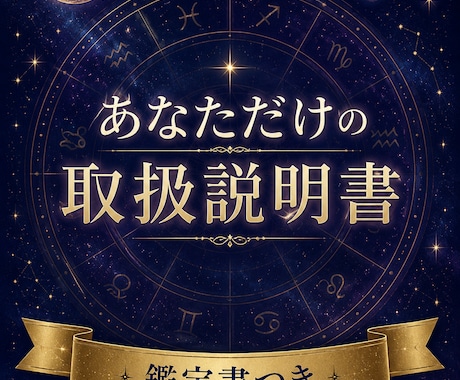 あなたが生まれ持った資質や運命の傾向を読み解きます 【先着10名様限定特別価格☆】ホロスコープ～鑑定書つき～ イメージ1