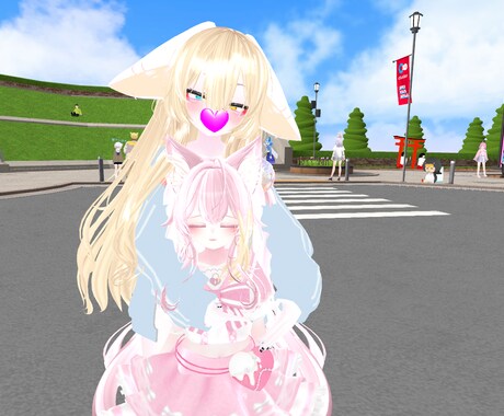 cluster用VRM変換委託受けます 対応衣装の付け替えのみも承り中！ イメージ2