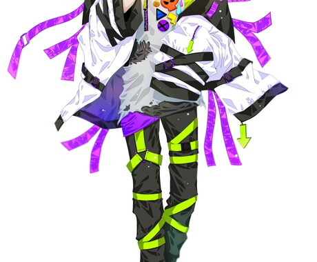 TRPG立ち絵作成します 繊細な線画と透明感のある塗りで素敵な立ち絵に イメージ2