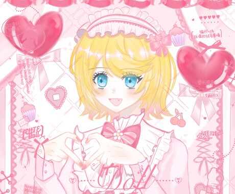 アニメのキャラクターを描いたアイコンます アイコンのカスタマイズ アニメのキャラクターを描いたアイコン イメージ2