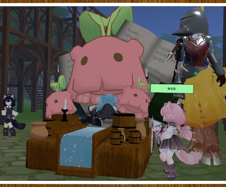 VRChat用パレード車の3Dモデルを作ります あなたのVRChatGroup、BOOTHShopの宣伝に イメージ2