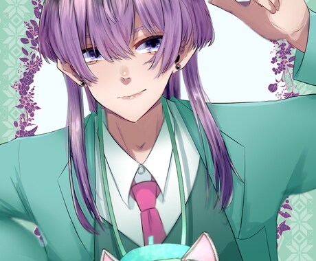 貴方の欲しいイラストなんでも描かせていただきます キラキラな作品を貴方にお届けします！ イメージ2