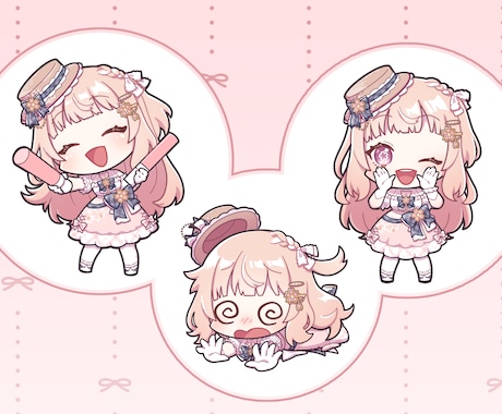 SD、ミニキャライラスト制作いたします 急ぎの制作も可能です！商用利用可 イメージ2