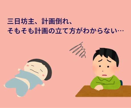 継続できる勉強計画を作ります 習慣ゼロでもOK！最適な計画表をお作りします。 イメージ2
