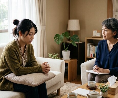 あなたに寄り添い、一緒に解決策を考えます 大学で学んだ心理学の知識を活かして悩み相談受けます。 イメージ2