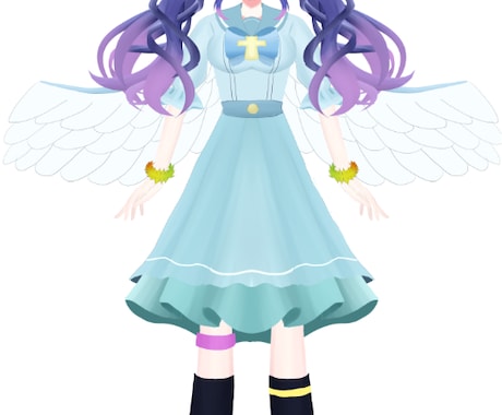 初心者歓迎！VTuberモデルを丁寧に制作します ふわっとしたイメージやモチーフからモデル作成可能！ イメージ1