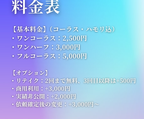 現役VTuberが希望に基づいて歌唱します 高音～女性声としては比較的低音まで対応可能です イメージ2