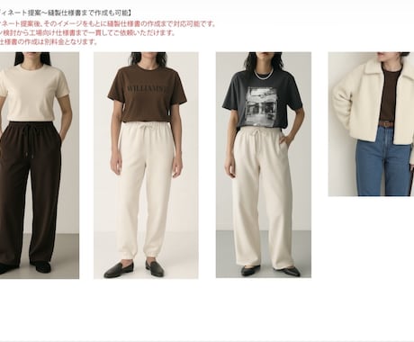 ファッションコーディネート画像を制作します 商品写真からブランドに合う着用イメージ画像を作成 イメージ2
