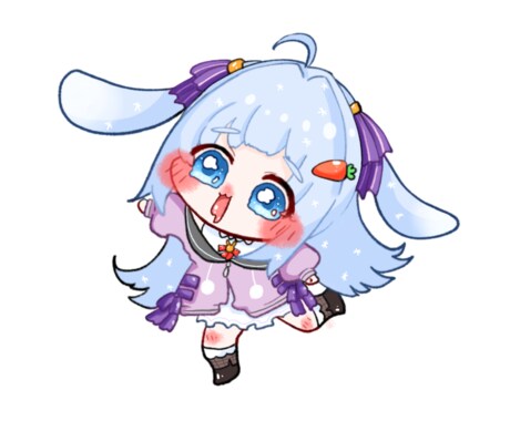 デフォルメイラストをデザインします とっても可愛く描かせていただきます！ イメージ1