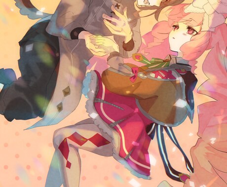 一枚イラスト制作いたします 一からのデザイン、ご本人様、OCなど承ります イメージ1